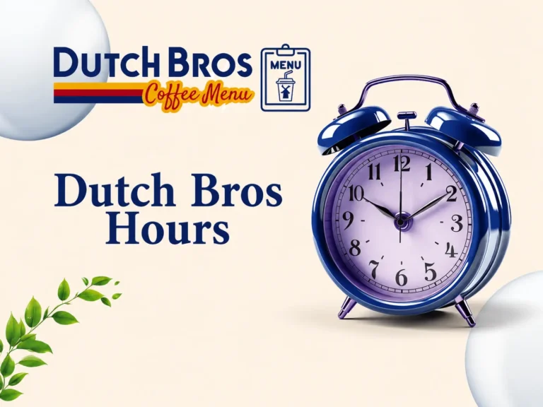 Dutch Bros Hours & Holiday Schedule