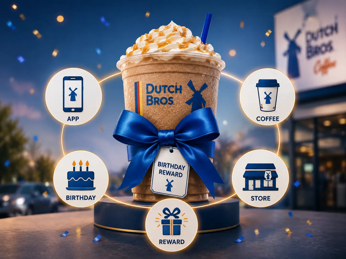 Dutch Bros Birthday Drink
