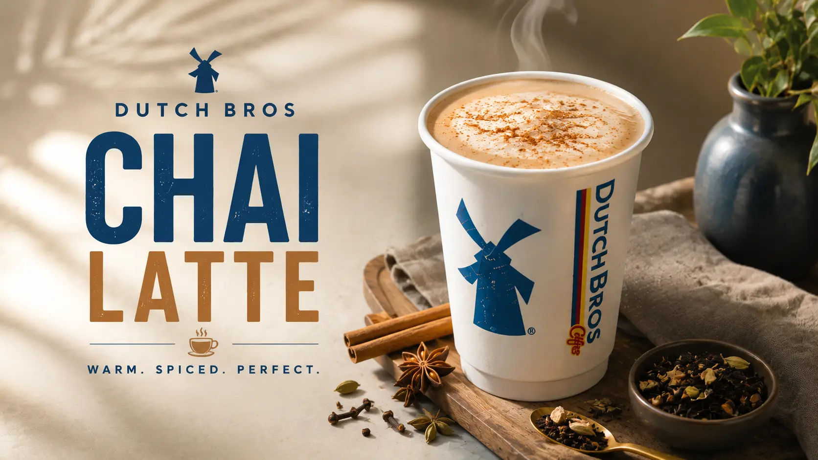 Dutch Bros Chai Latte