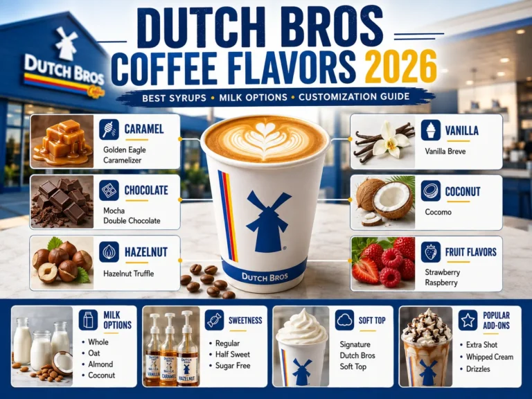 Dutch Bros Rebel Flavors & Syrups
