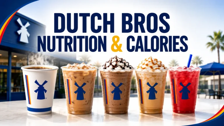 Dutch Bros Nutrition & Calories