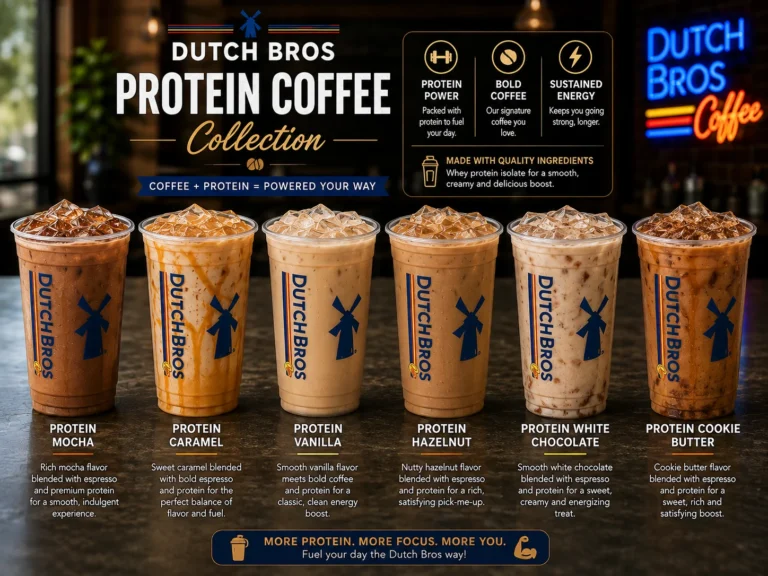Dutch Bros Protein Coffee