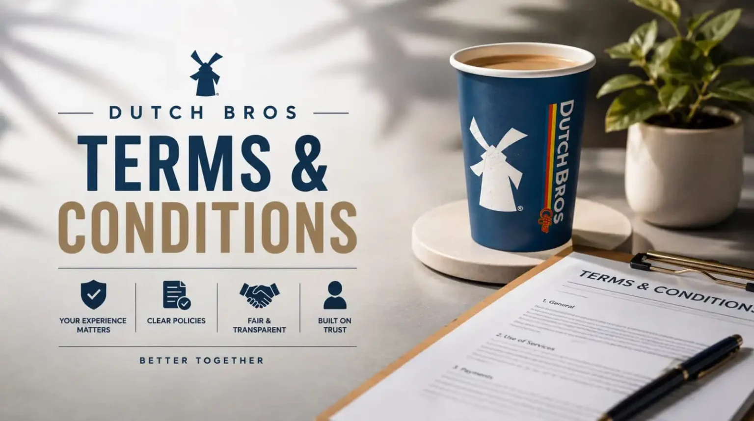 Dutch Bros Terms