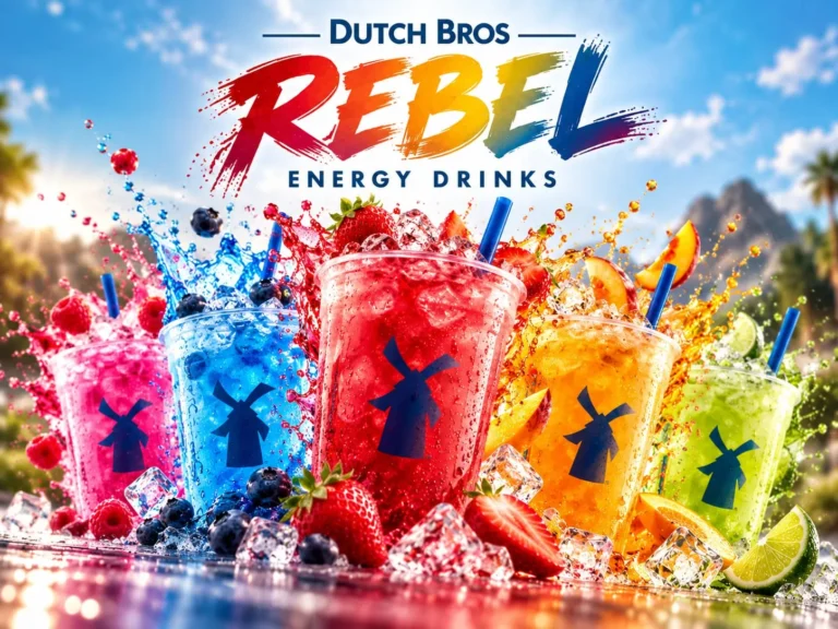 Dutch Bros Rebel Energy Drinks